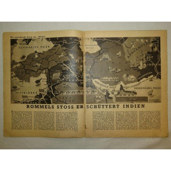 Zeitschrift Die Woche, Nr. 27, 8. Juli 1942, 28 Seiten. Espenlaub militaria